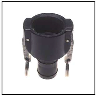 Kamlock (female) 1 1/2”