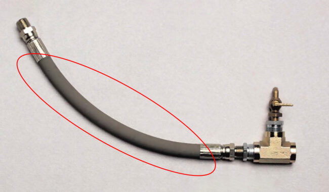 ½" x 18" High Pressure Hose