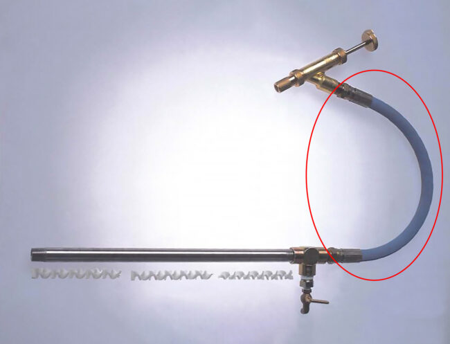 1/2” x 18” High Pressure Hose