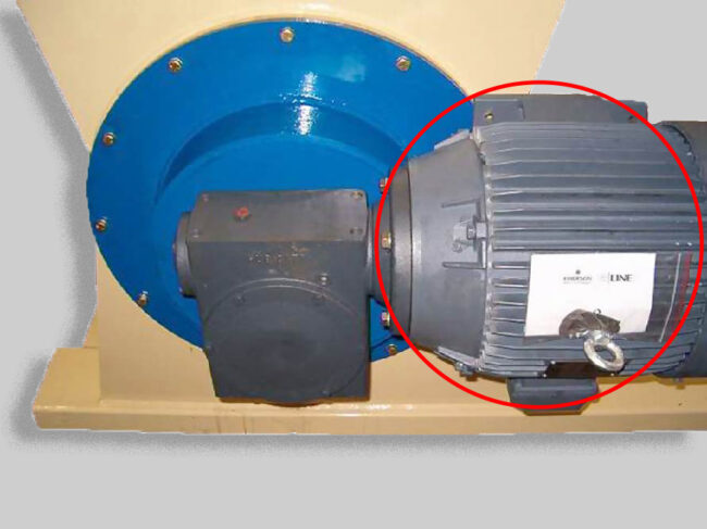 MOT006 MOTOR 15 HP 1800 RPM 3-PHASE C-FACE 1 PC