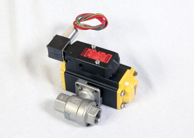*for 4th Gen Electronic switched, air-powered Ball Valve