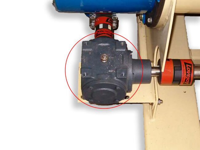 GEARBOX, 15 HP BEVEL, 1 PC